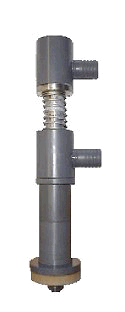 Pressure-Gravity Fill to Level Nozzle by Packaging Dynamics, Ltd. - Manufacturer of Automatic & Semi-Automatic Liquid fillers, Conveyors, Unscramblers, Accumulators, and Custom Designed Packaging machinery & nozzles for liquids.