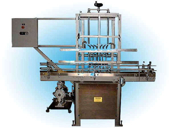 Semi-Automatic Filler with Slide Plate