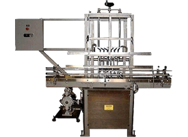 Semi-Automatic Liquid Filling Machine with Slide Plate 