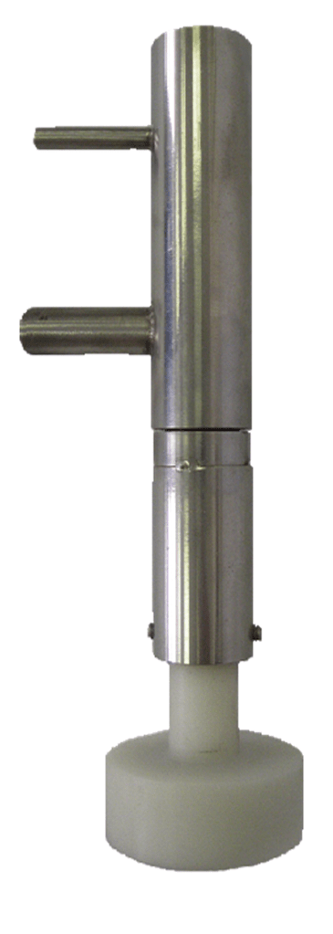 Vacuum style nozzle from the side.